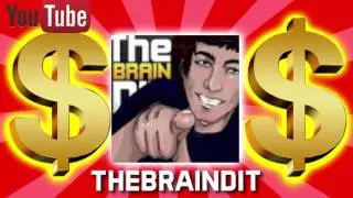 HOW MUCH MONEY DOES THEBRAINDIT MAKE ON YOUTUBE 2017 {YOUTUBE EARNINGS}
