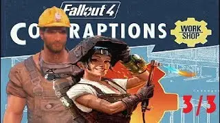 [Fallout 4] contraption workshop [3/3] balltrack conduits interrupteurs et piègess