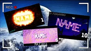 TOP 10 INTRO [Sony Vegas Pro 11,12,13]
