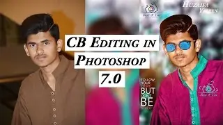 Awesome CB editing | How to edit like CB edits | Photoshop 7.0 Tutorial | High color contrast