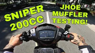 Sniper 200cc | Tobaki racing engine spec | Jhoe part exhaust soundcheck
