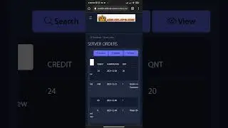 شحن كريديت سام كى من خلا السيرفر
