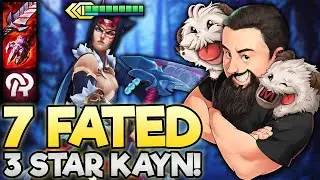 3 Star Kayn - Sweatiest Win Ever!! | TFT Inkborn Fables | Teamfight Tactics