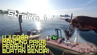 MANCING DI X JEMBATAN. KAYAK FISHING