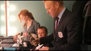 Backstageøl med Anders Breinholt og Carsten Bang