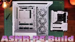 Corsair Frame 4500x ASMR PC Build (no talking)