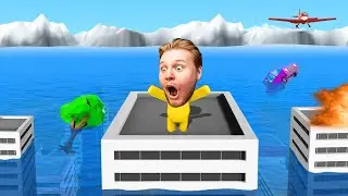 TSUNAMI FLOODS THE CITY! (Wobbly Life Mods)