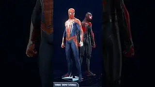 ALL 93 PETER SUITS & STYLES IN 60 SECONDS! - Marvel's Spider Man 2 - #Shorts