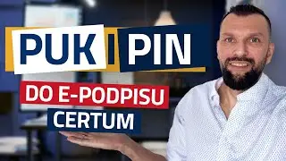 Jak odzyskać PUK i zmienić PIN do Podpisu Elektronicznego Certum na karcie?