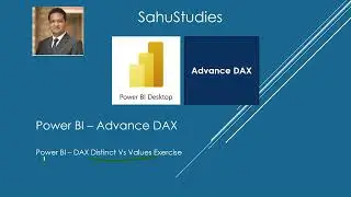Power BI DAX Tutorial 49 | Distinct Vs Values | Power BI | DAX | Advanced DAX | Power BI Desktop