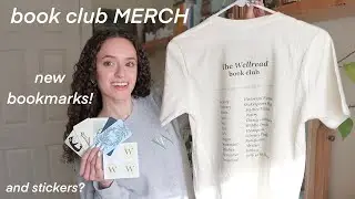 NEW bookmarks & book club MERCH!!! - Etsy Drop / Restock