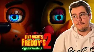 This Actually Looks Scary...  | Five Nights at Freddy's 2 Trailer Reaction