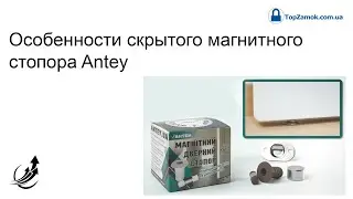 Особенности скрытого магнитного стопора Antey