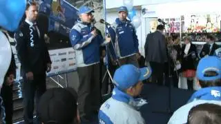 Возвращение команды КАМАЗ-Мастер с Дакара 2012