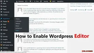 How to enable Wordpress Appearance Editor or Theme Editor from CPanel | without Plugins 100% Working