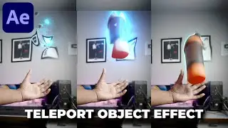 Teleport Object Effect in After Effects - After Effects Tutorial | NO PLUGIN