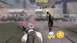 Using sniper for the 1st time in bgmi and this happened!!