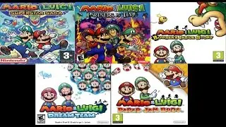 All Mario & Luigi Final Boss Theme's Speed up