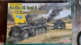 Dragon 1/35 Sd.Kfz.10 Ausf.A With 10.5cm leFH18/40 | Part Two