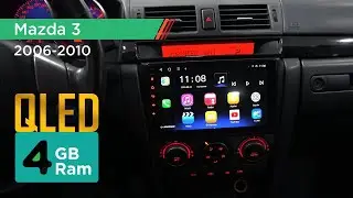 Mazda 3  2006-2010 4 GB RAM QLED Ekran Kablosuz Carplay  Android Multimedya Navigasyon COMWEGEN