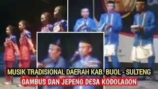 GAMBUS JEPENG DAERAH KAB. BUOL SULAWESI TENGAH (Seniman Desa Kodolagon)
