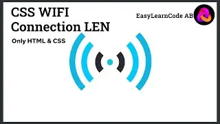 How To Make CSS Wifi Connection Animation Effect || CSS Animation Tutorial