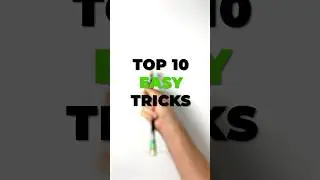 Top 10 EASY Pen Spinning Tricks 🔥