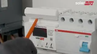 Installazione completa contatore trifase Inline SolarEdge