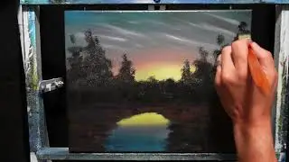 Tranquil ASMR Oil Painting for Peaceful Sleep