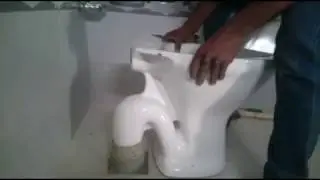 English  seat (kamod) kaise layaye। इंलिश कमोड कैसे लगाये