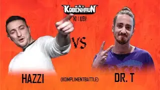 Hazzi vs. Dr. T (Komplimentbattle) | RåtKøbenhavn Rap Battle