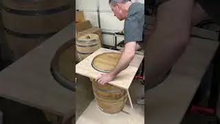 How I set up my Xtool D1 Pro laser to engrave whiskey barrel tops.
