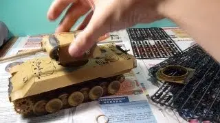 Сборка модели танка PzKpfw V Panther Ausf D