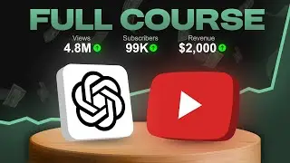 ChatGPT Secrets to Go VIRAL on YouTube | FULL COURSE 2026
