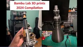 Bambu Lab 3D prints 2024 Compilation