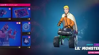 Lil Monster Emote in Fortnite Chapter 3 Season 1