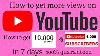 How To Get 1000 Subscribers & 4000 Hours On Youtube 2018  | how to grow your channel quickly