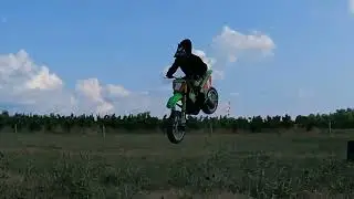 Losi Promoto-MX w/ 2 Arrma Mojave 6s Having fun at the field.