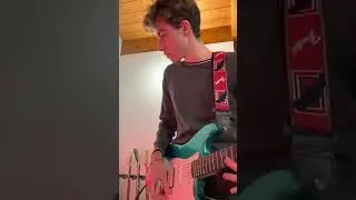 My Berklee Guitar Audition (improvising over a g minor backing track) 4K HDR