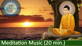 Buddhist  Meditation Music for Positive Energy || Detox Mind Body || Healing || Deep Sleep || 432 Hz