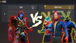 FREE FIRE 1 VS 3 - XD HARRY