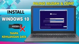 The Easiest and Fastest Way to Install Windows 10 | Latest 2025 | Without Losing Data