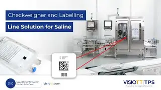 Checkweigher and Labelling Line Solution | CW-110 x LAS-100 | VISIOTT TPS
