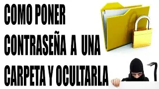 Como Poner contraseña a una Carpeta | Ponerle Contraseña a una Carpeta 2023 - 2024