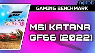 MSI KATANA GF66 (2022) - Forza Horizon 5 Gameplay Test (i5-12500H, RTX 3050)