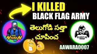 I killed @AAWARA0007 In Rank Game 😈😈 || #Black Flag Army