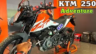 KTM 250 Adventure 2024 Details Review | Ktm 250 Adventure On Road Price Mileage New Features