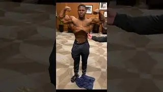 SOMETHING SPECIAL 🔥 @keone_prodigy1 #Bodybuilding #MrOlympia #Shorts