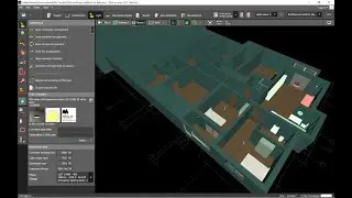 How to draw and edit a space in Dialux