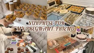 HAMİLE ARKADAŞIMA DOĞUM SONRASI İÇİN BUZLUK STOĞU YAPTIM 🌱🤰🏼100 KİŞİLİK AŞURE TARİFİ | DEV ALIŞVERİŞ